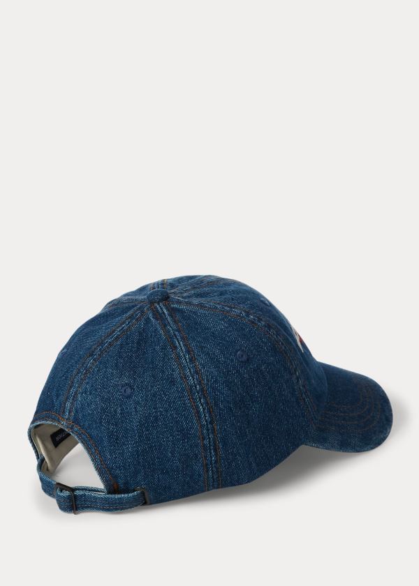 Gorra Polo Ralph Lauren Hombre Azules Azules - Limited-Edition Denim - GLJRH0651